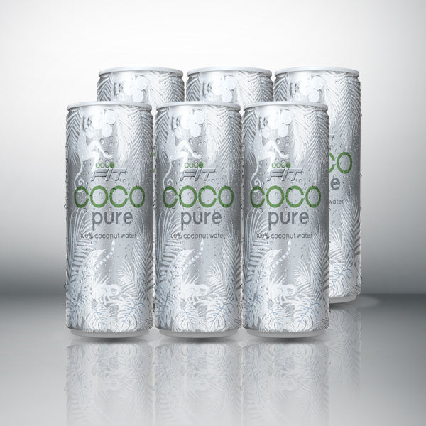 Cocofit – 100% KOKOSNUSSWASSER in can 330ml. x 6 pcs