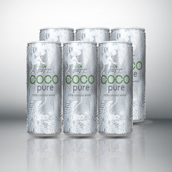 Cocofit – 100% KOKOSNUSSWASSER Aludose 330ml. x 6 pcs